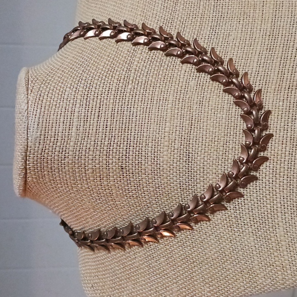 Renoir Copper ChokerNecklace.
